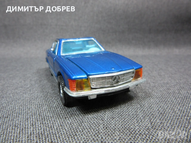 1/43 СТАРА РЕТРО МЕТАЛНА КОЛИЧКА МАЩАБЕН МОДЕЛ MERCEDES-BENZ 350 SL CORGI TOYS, снимка 5 - Колекции - 54119400