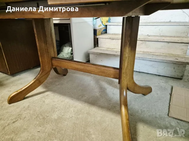 Трапезна разтегателна маса, снимка 3 - Маси - 55517505
