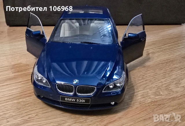BMW E60 мащаб 1:18, снимка 2 - Колекции - 54367655
