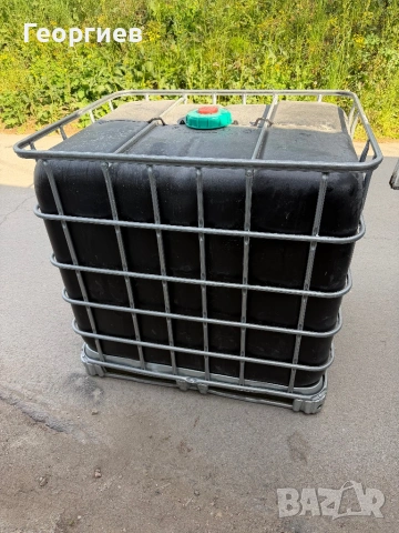 Цистерна/Контейнер/Резервоар 1000 литра Черна
