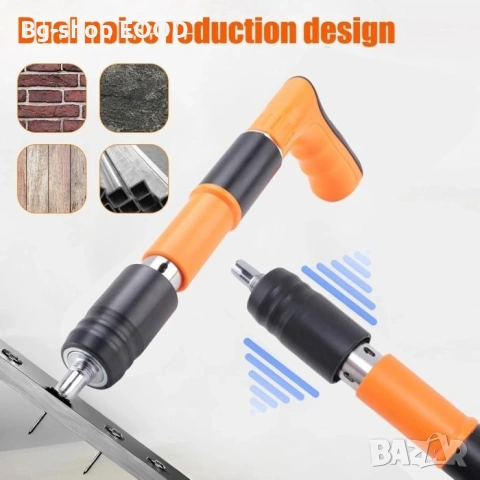 Пистолет за пирони професионален + 50 пирона, 5 степени мощност, снимка 6 - Други инструменти - 54091116