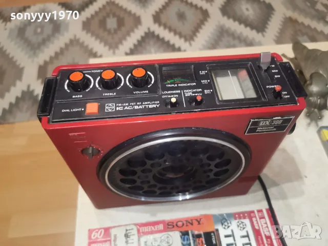 NATIONAL PANASONIC RF-888JB RED-ВНОС SWISS 1807261933L4, снимка 2 - Радиокасетофони, транзистори - 55334356