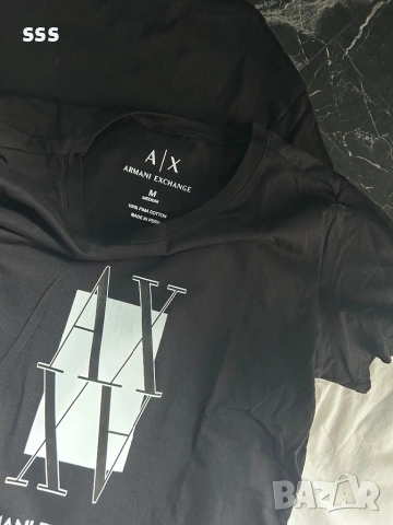 Дамски тениски Armani Exchange, S и М размери, снимка 11 - Тениски - 54766007