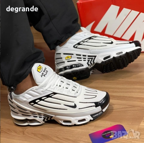 👟Nike Air Max TN 3 Plus Бяло и Черно