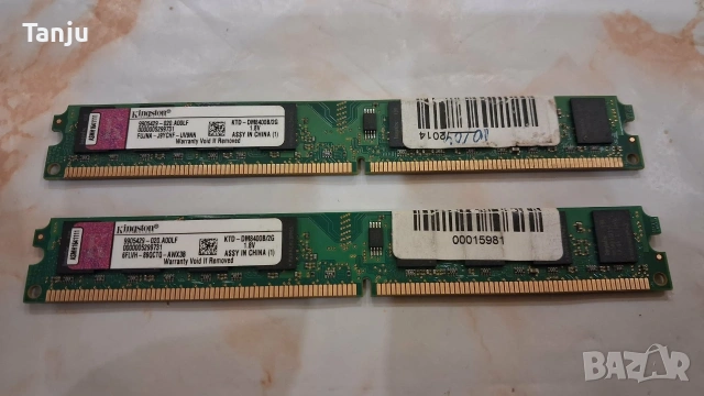 2+2 GB.Kingston DDR2 800MHZ , снимка 2 - RAM памет - 51785547
