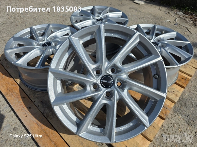 Лети джанти 17ки 5х108 Borbet