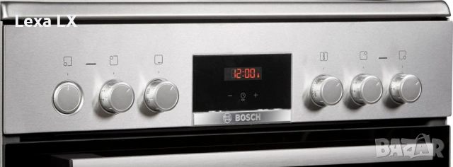 Готварска печка BOSCH HKR39C250, 66 литра, снимка 3 - Печки, фурни - 54813394