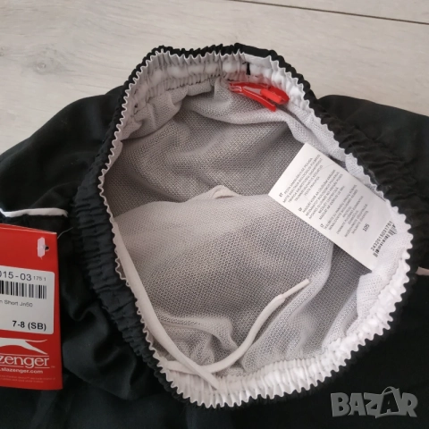 Оригинални къси гащи Slazenger Black за 7-8 г. и 9-10 г., снимка 3 - Детски къси панталони - 55463647