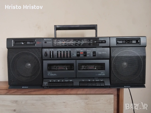 Касетофон ( HITACHI TRK-W530E ) 