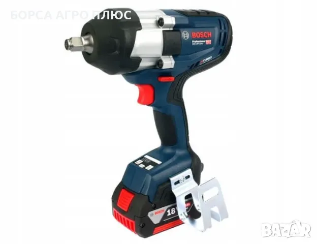 Bosch GDS 18V-1000 1000Nm 2x5.0Ah Ударен гайковерт Professional L-BOXX Нов, снимка 5 - Винтоверти - 55578827