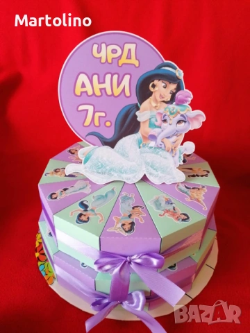 Картонена торта Блуи и Бинго, снимка 13 - Други - 53962326