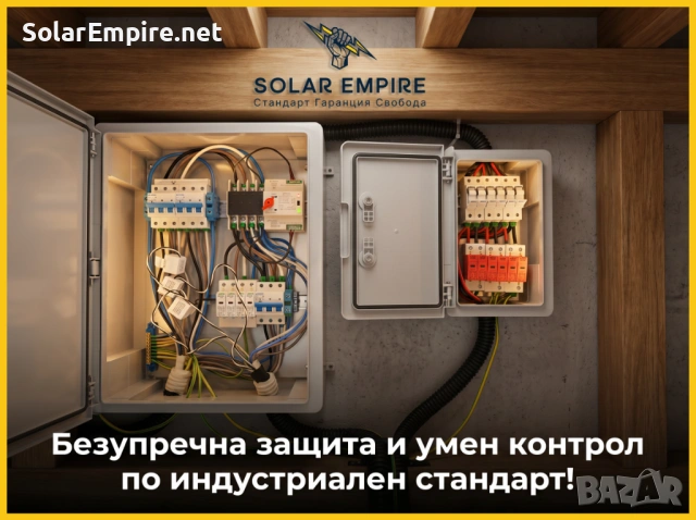Соларна инсталация за къща Бургас — Проект и монтаж | Solar Empire, снимка 5 - Електро услуги - 54329250
