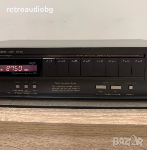 🔈ТОП тунер Technics ST-G7 - най-висок клас🔈, снимка 4 - Ресийвъри, усилватели, смесителни пултове - 54745752