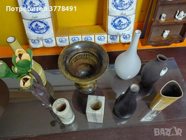 красиви керамични вази, снимка 3 - Вази - 54542075