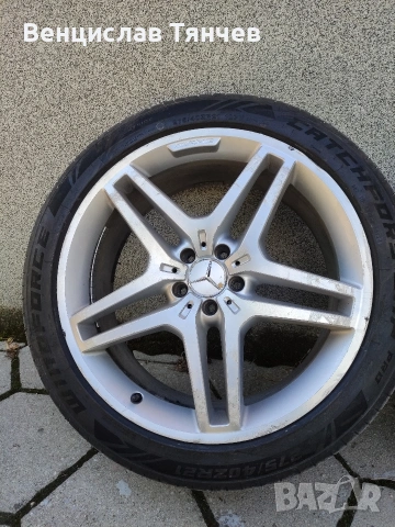 Джанти amg 21 цола, снимка 2 - Гуми и джанти - 55169376