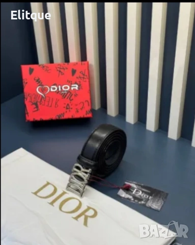 Колани Christian Dior от естествена кожа в кутия на марката , снимка 13 - Колани - 54388687