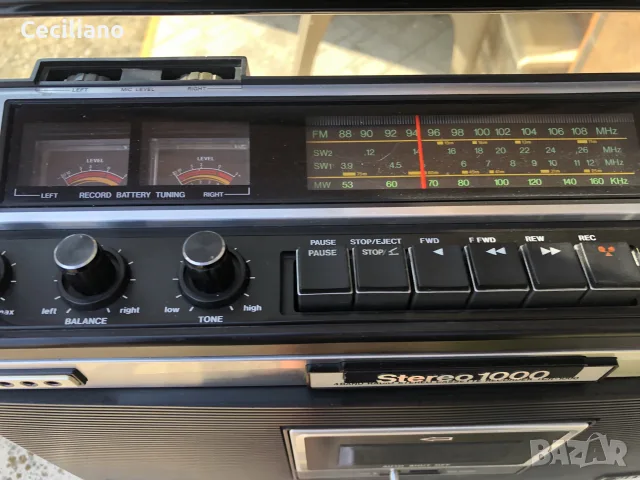 радиокасетофон SANKEI TCR-1000H(Japan) , снимка 8 - Радиокасетофони, транзистори - 55554936