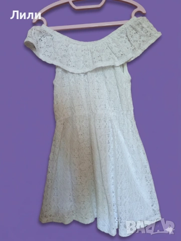 Дантелена рокличка h&m