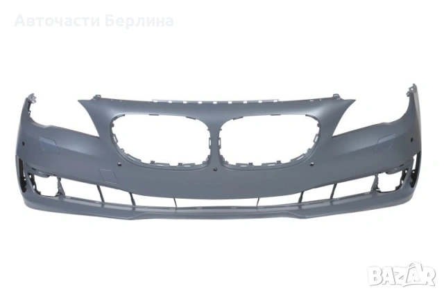 Предна броня с парктроник с дюзи за фарове с отвор за камера за BMW 7 BLIC