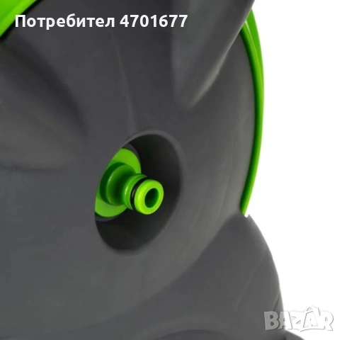 Стенна макара за поливане с маркуч 15 м, снимка 4 - Напояване - 54547589