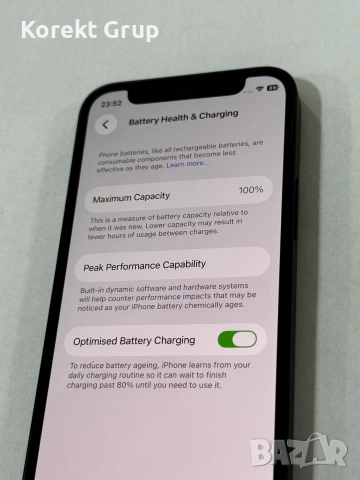 iPhone 12 mini 100% Battery, снимка 3 - Apple iPhone - 55197293