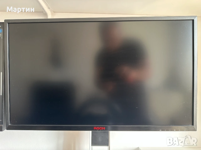 Геймърски монитор AOC AGON AG271QG / 2560x1440/ 165Hz / G-Sync, снимка 2 - Монитори - 54112507