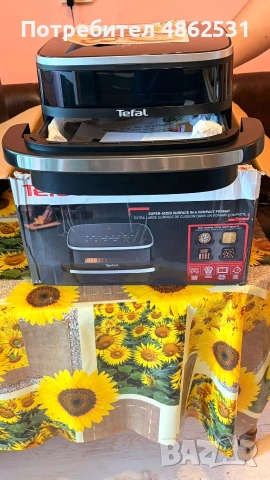 Еър Фраер Tefal dual XL, снимка 3 - Фритюрници - 54982609
