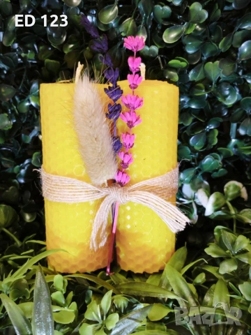 ПРОМОЦИЯ ! СВЕЩИ ОТ НАТУРАЛНА ПЧЕЛНА ВОЩИНА 