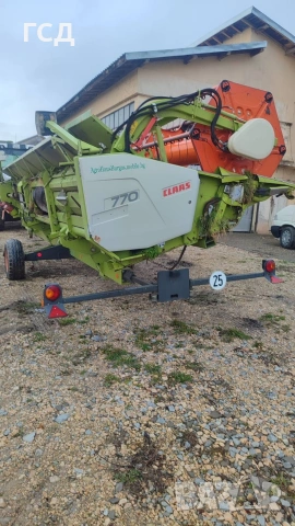 Зърно комбайн Клас Лексион 670 Монтана 4х4, снимка 8 - Селскостопанска техника - 54118421