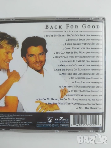 Modern Talking – Back For Good (The 7th Album) - матричен диск музика, снимка 2 - CD дискове - 54229688