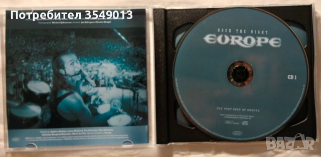 CD / ЦД компакт диск - Europe – Rock The Night-The Very Best Of Europe - 2004 [2 CD], снимка 7 - CD дискове - 54873535
