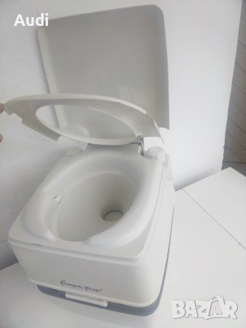 CAMPA POTTY реносима химическа тоалетна за каравана, кемпер, къмпинг, лодка, вила, риболов , снимка 5 - Химически тоалетни - 51452314