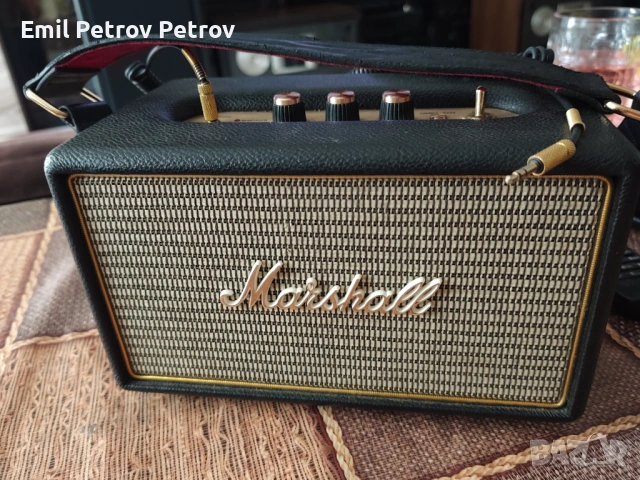 🌟🌟🌟  Marshall Kilburn I преносима bluetooth тонколона