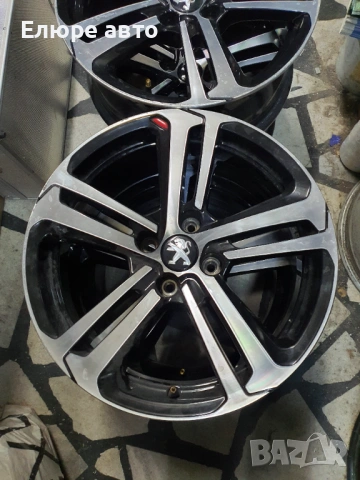 Джанти Пежо 4x108x7J17 ET25, снимка 5 - Гуми и джанти - 54230337