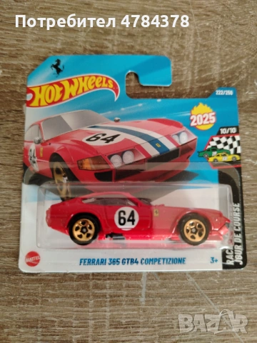 Hot wheels Ferrari 365 competizione
