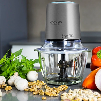 Чопър Cecotec - Titan glass 1000, 1 l, степен, 400W, снимка 2 - Чопъри и пасатори - 55068933