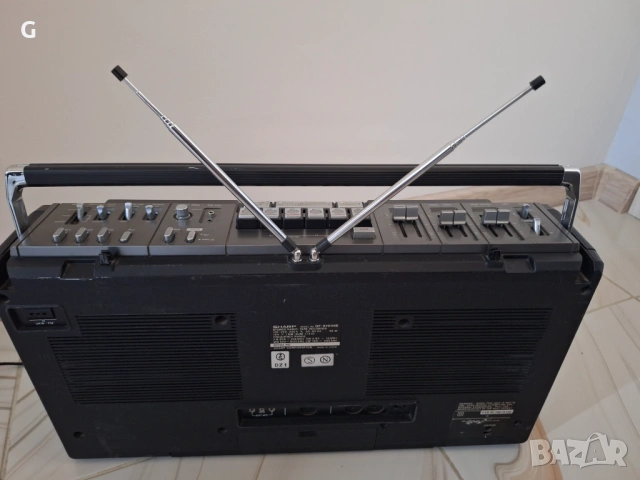 Стерео радиокасетофон Sharp GF-9191HB. Като нов., снимка 8 - Радиокасетофони, транзистори - 54899050