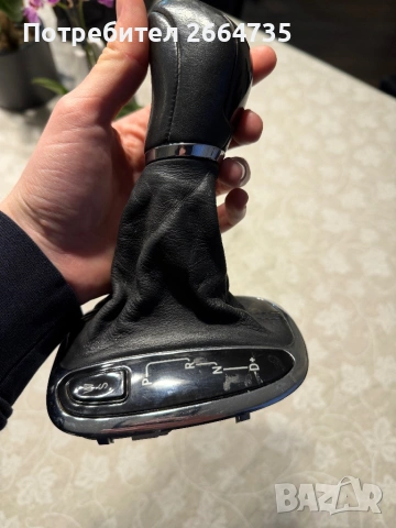 Топка с кожа за скоростен лост за Mercedes w203, снимка 4 - Части - 53984887