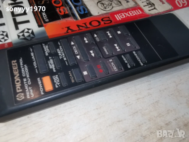 PIONEER CU-XC001 AUDIO REMOTE-ВНОС SWISS 0205261901М, снимка 13 - Ресийвъри, усилватели, смесителни пултове - 54391372