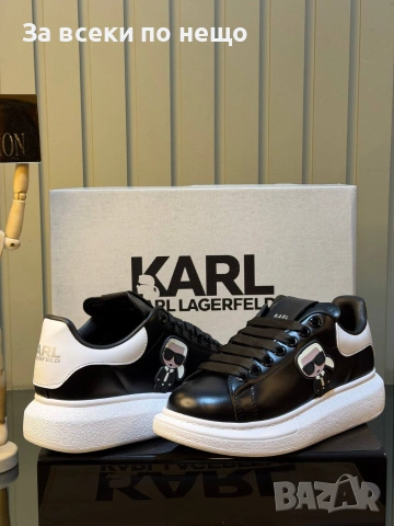 Karl Lagerfeld Дамски Маратонки👟Дамски Спортни Обувки Карл Лагерфелд - Различни Цветове Код A1561, снимка 4 - Маратонки - 55159324