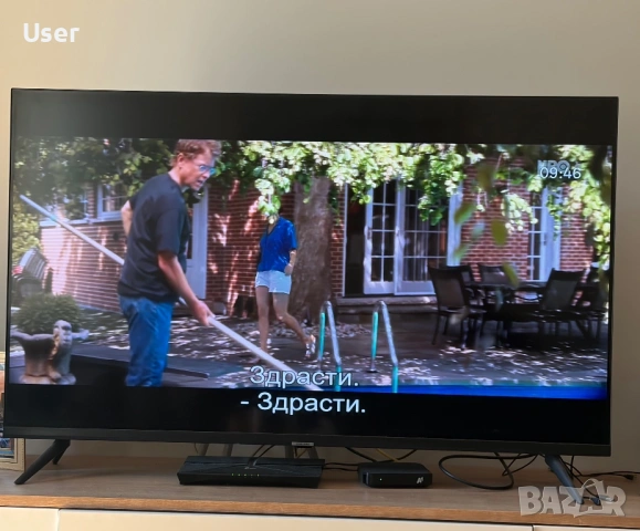 Телевизор Samsung UE50AU7092U 50” инча, снимка 4 - Телевизори - 54561134