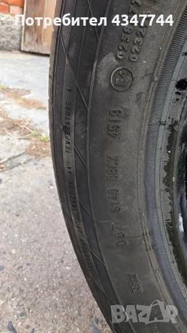летни гуми Континентал 225/50r17 , снимка 7 - Гуми и джанти - 54627370