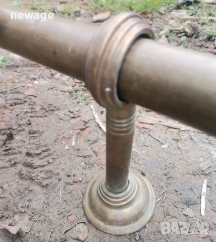 Лот 5 бр. масивни месингови корнизи от Царска България