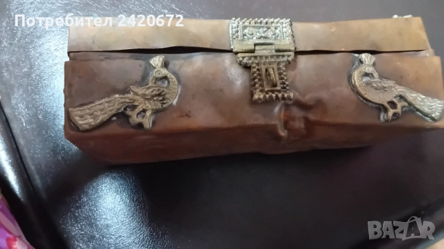 антика медна кутия , снимка 4 - Антикварни и старинни предмети - 55256737