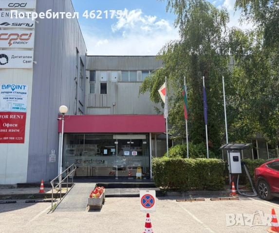 Офис площи в бизнес сграда до Интерпред и метро — паркинг, зали и наем от 6.50 €/кв.м, снимка 2 - Офиси - 55174310