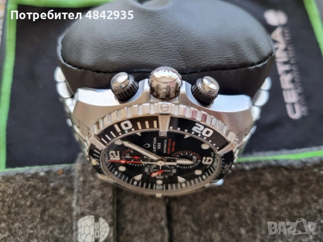 Certina Automatic DS Action Diver Chronograph/Мъжки швейцарски часовник / Автоматичен Хронограф/, снимка 11 - Мъжки - 54727759