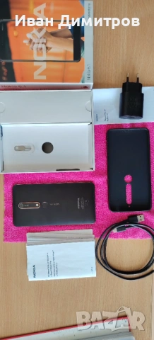 Смартфон Nokia 6.1, Dual SIM, 32GB, Black, снимка 4 - Nokia - 54411530