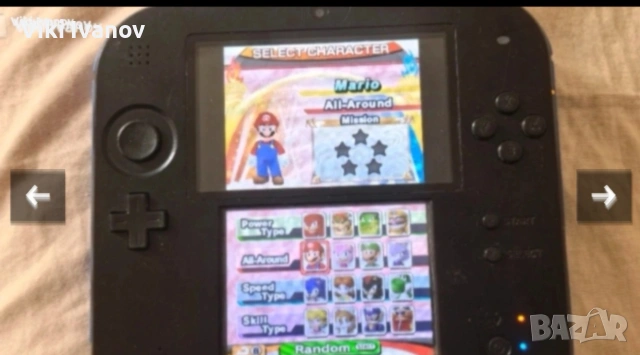 Nintendo 2ds-без зарядно и стилус , снимка 3 - Nintendo конзоли - 55229848