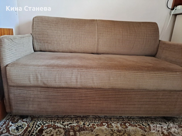 Разтегателен диван с механизъм за единично легло + бонус