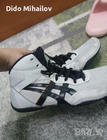 ПРОДАВАТ СЕ Борцовки asics matflex7 Като нови , снимка 4 - Други спортове - 54621845